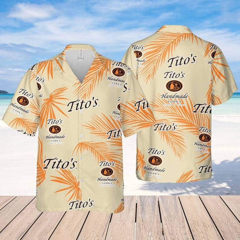 Tito's Hawaiian Shirt Vodka Lovers Gift