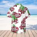 Dr Pepper Hawaiian Shirt Hibiscus Flower Beach Gift For Friend Dr Pepper Hawaiian Shirt Hibiscus Flower Beach Gift For Friend