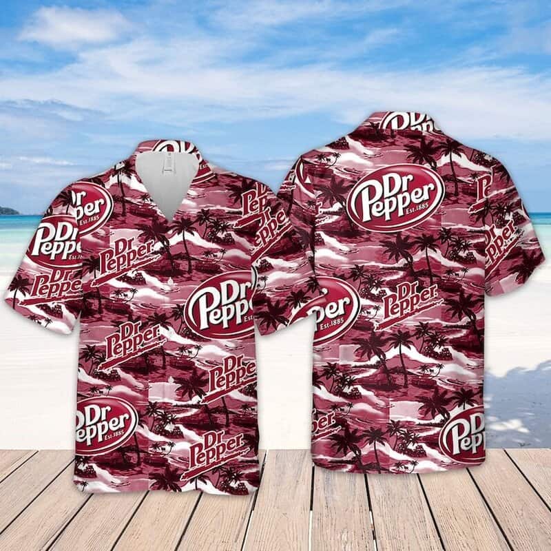 Dr Pepper Beer Hawaiian Shirt Vintage Gift For Beach Holiday Dr Pepper Beer Hawaiian Shirt Vintage Gift For Beach Holiday