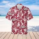 Dr Pepper Hawaiian Shirt Tropical Flower Pattern Gift For Beach Trip Dr Pepper Hawaiian Shirt Tropical Flower Pattern Gift For Beach Trip