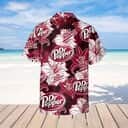 Dr Pepper Hawaiian Shirt Tropical Flower Pattern Summer Holiday Gift Dr Pepper Hawaiian Shirt Tropical Flower Pattern Summer Holiday Gift