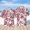 Dr Pepper Hawaiian Shirt Tropical Flower Pattern Beach Lovers Gift