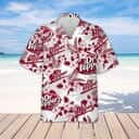 Dr Pepper Hawaiian Shirt Tropical Flower Pattern Beach Lovers Gift