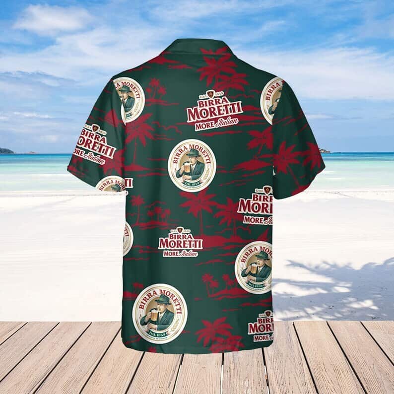 Birra Moretti Beer Hawaiian Shirt Gift For Someone Going to Hawaii Birra Moretti Beer Hawaiian Shirt Gift For Someone Going to Hawaii