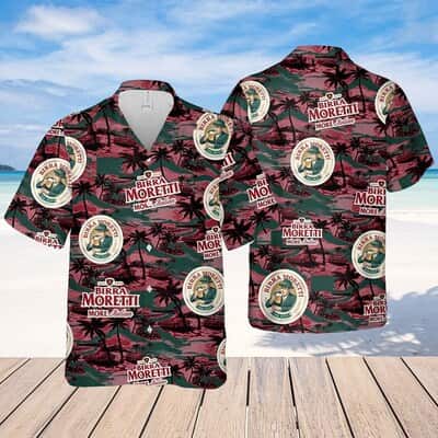 Birra Moretti Beer Island Pattern Hawaiian Shirt Gift For Hawaii Lovers
