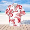 Duvel Beer Palm Leaves Pattern Hawaiian Shirt