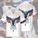 Michelob Ultra Hawaiian Shirt Bald Eagle Fireworks 4th Of July Michelob Ultra Hawaiian Shirt Bald Eagle Fireworks 4th Of July