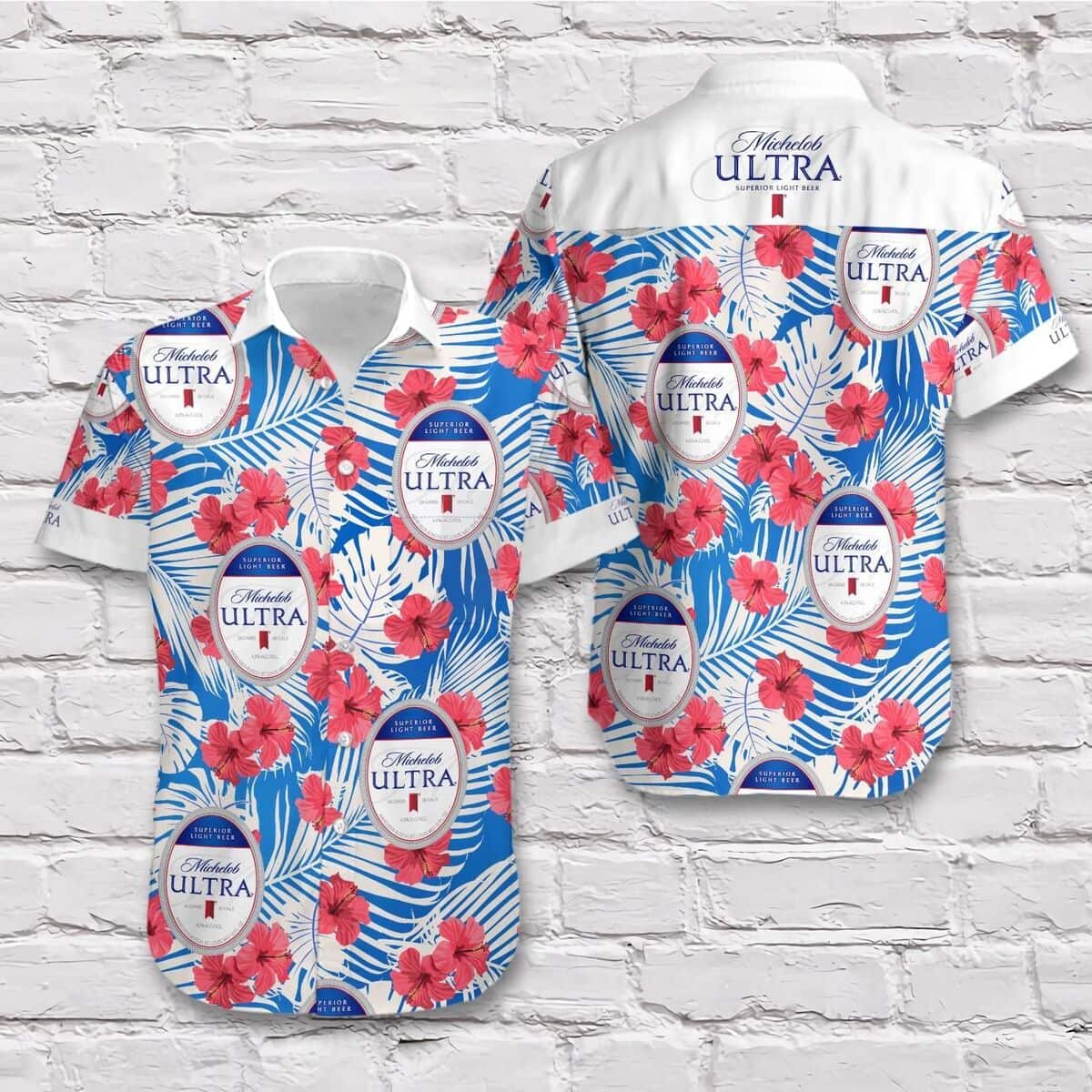 Michelob Ultra Beer Hawaiian Shirt Gift For Someone Who Loves The Beach