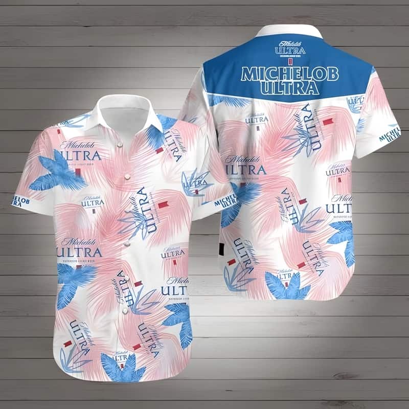 Michelob Ultra Beer Hawaiian Shirt Summer Beach Gift Michelob Ultra Beer Hawaiian Shirt Summer Beach Gift
