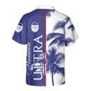 Michelob Ultra Hawaiian Shirt Palm Tree Summer Beach Gift Michelob Ultra Hawaiian Shirt Palm Tree Summer Beach Gift