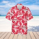 Coors Light Beer Hawaiian Shirt Tropical Flower Pattern All Over Print Coors Light Beer Hawaiian Shirt Tropical Flower Pattern All Over Print
