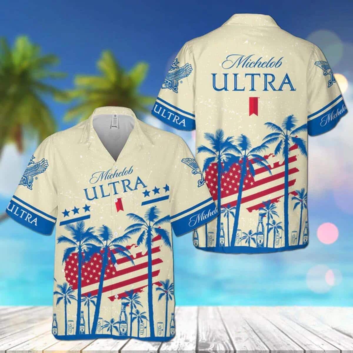 Summer Vibes Michelob Ultra Beer Hawaiian Shirt