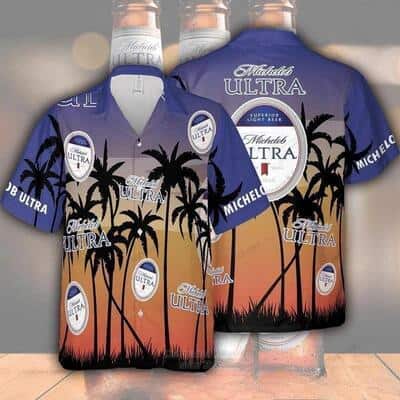 Summer Vibes Michelob Ultra Hawaiian Shirt Gift For Beach Vacation Summer Vibes Michelob Ultra Hawaiian Shirt Gift For Beach Vacation