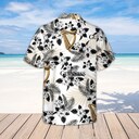 Guinness Beer Hawaiian Shirt Hibiscus Flower Pattern Beach Lovers Gift