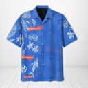 Dolphin Turtle Pattern Budweiser Beer Hawaiian Shirt Beach Vacation Gift Dolphin Turtle Pattern Budweiser Beer Hawaiian Shirt Beach Vacation Gift