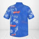Dolphin Turtle Pattern Budweiser Beer Hawaiian Shirt Beach Vacation Gift Dolphin Turtle Pattern Budweiser Beer Hawaiian Shirt Beach Vacation Gift