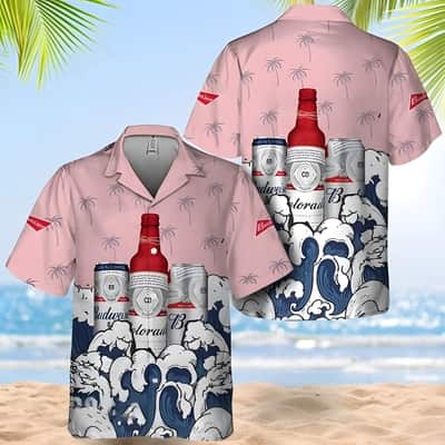 Budweiser Beer Hawaiian Shirt Gift For Beach Vacation Budweiser Beer Hawaiian Shirt Gift For Beach Vacation