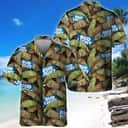 Bud Light Beer Hawaiian Shirt Banana Leaves Pattern Summer Gift