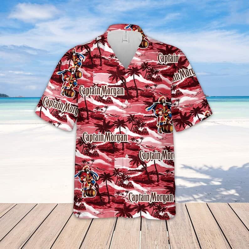 Captain Morgan Hawaiian Shirt Island Pattern Gift For Someone Going to Hawaii Captain Morgan Hawaiian Shirt Island Pattern Gift For Someone Going to Hawaii