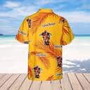 Captain Morgan Hawaiian Shirt Palm Leaves Pattern Practical Beach Gift