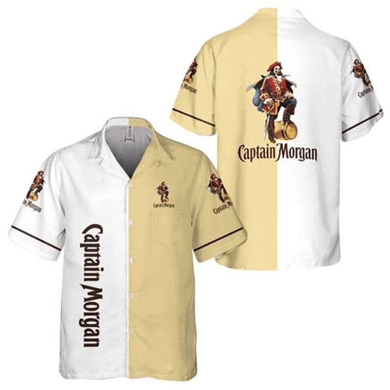 Basic Captain Morgan Hawaiian Shirt Gift For Rum Lovers