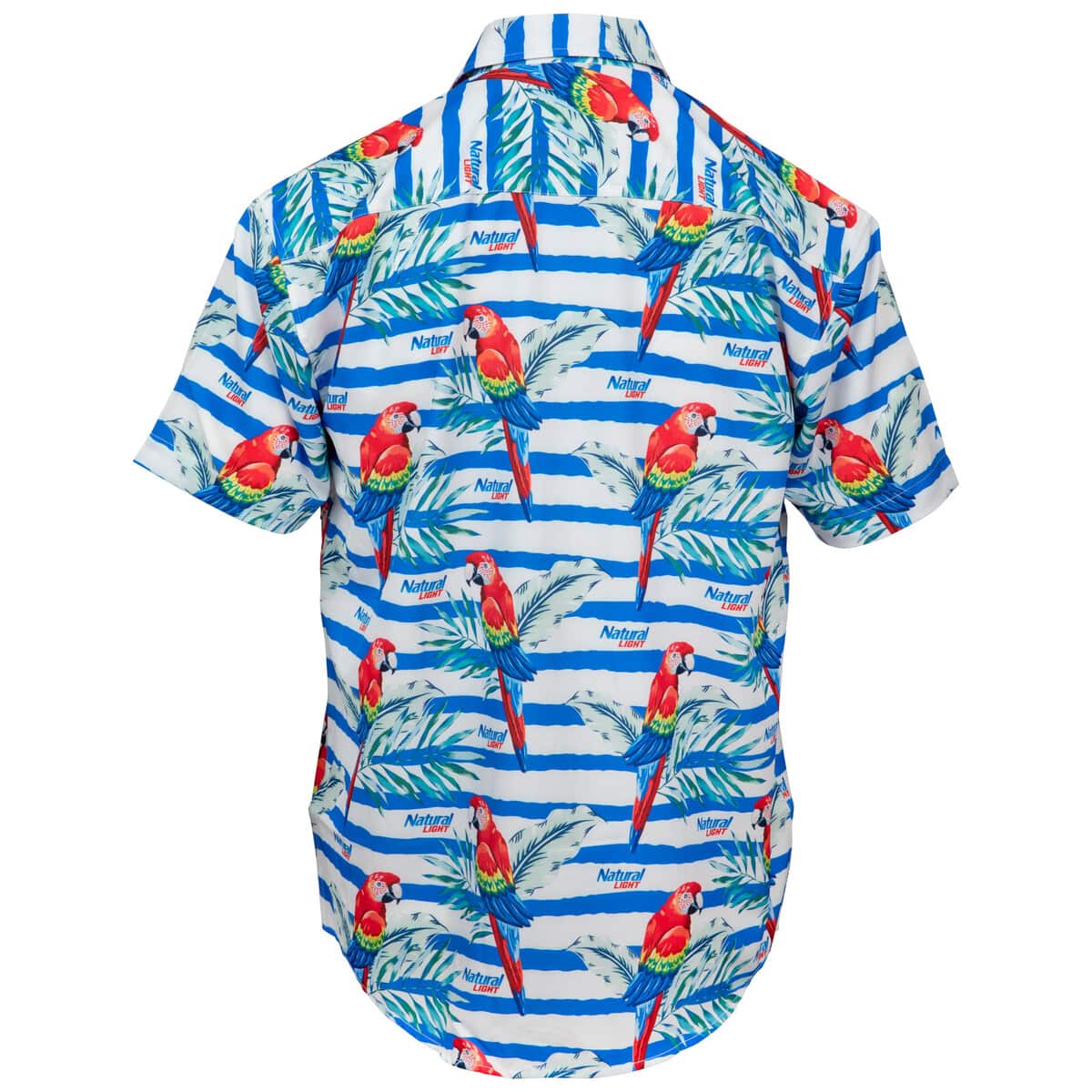 Natural Light Beer Hawaiian Shirt Bird Pattern Beach Lovers Gift Natural Light Beer Hawaiian Shirt Bird Pattern Beach Lovers Gift