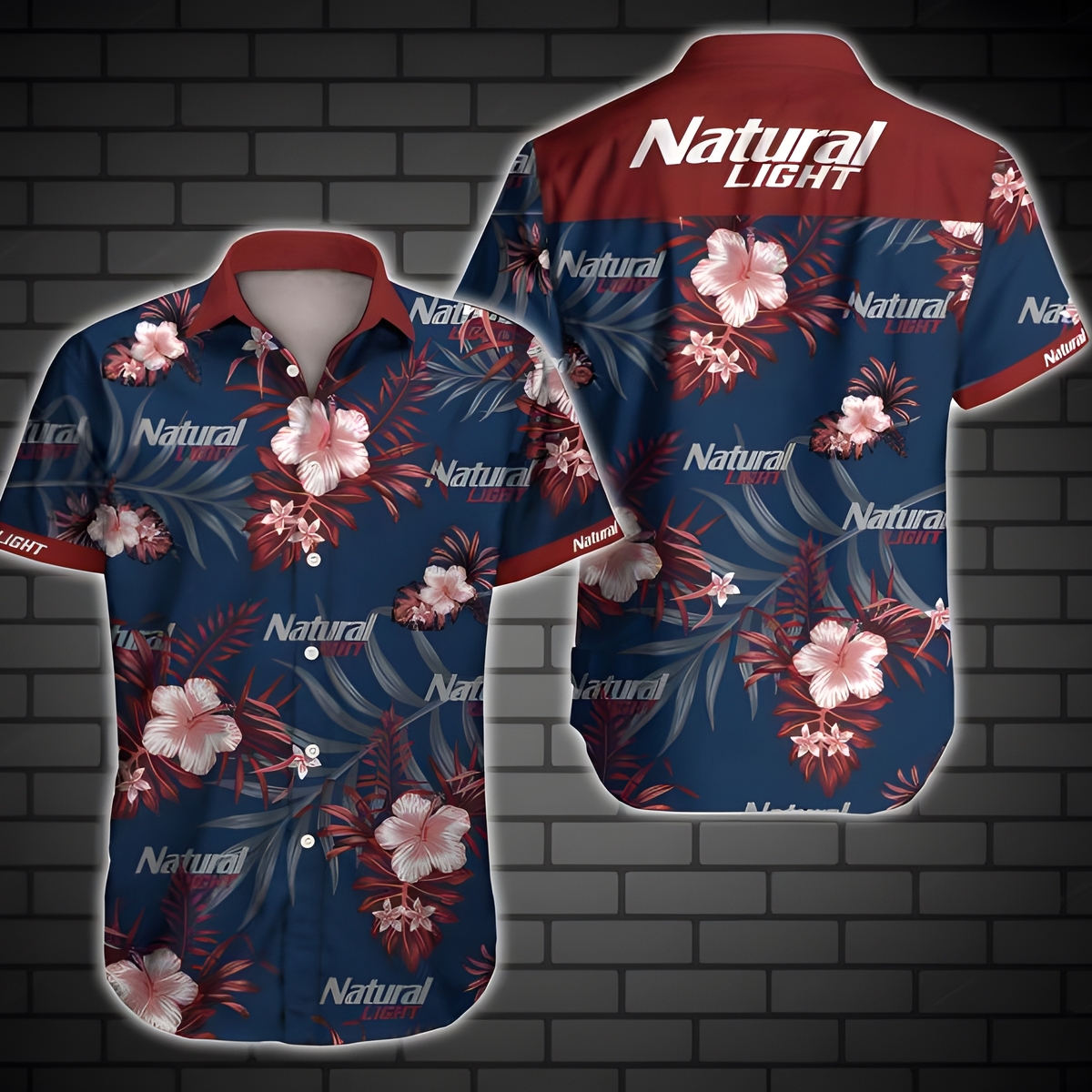 Natural Light Hawaiian Shirt Birthday Gift For Beach Lovers Natural Light Hawaiian Shirt Birthday Gift For Beach Lovers