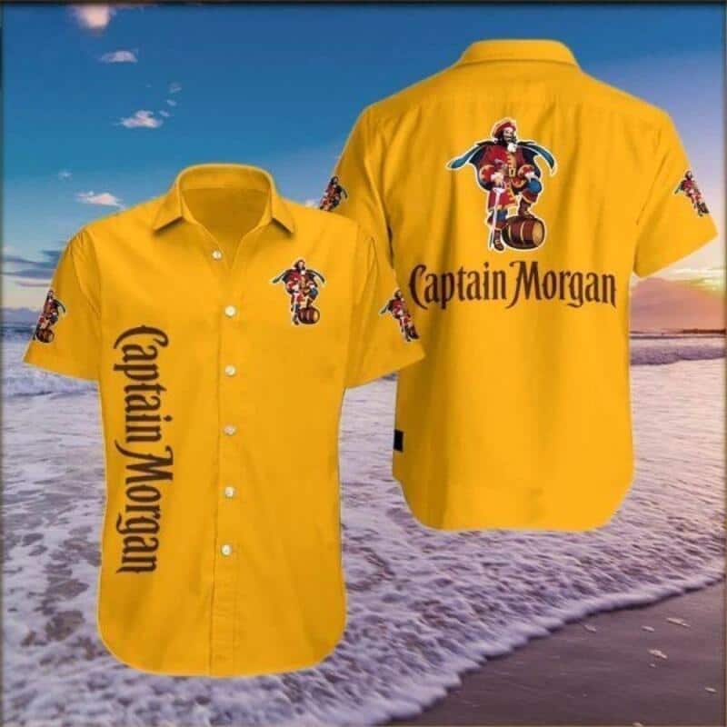 Captain Morgan Hawaiian Shirt Beach Gift For Rum Lovers Captain Morgan Hawaiian Shirt Beach Gift For Rum Lovers