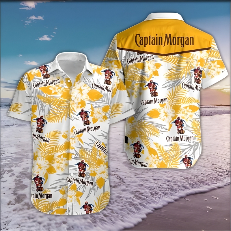 Captain Morgan Hawaiian Shirt Trendy Summer Gift Captain Morgan Hawaiian Shirt Trendy Summer Gift