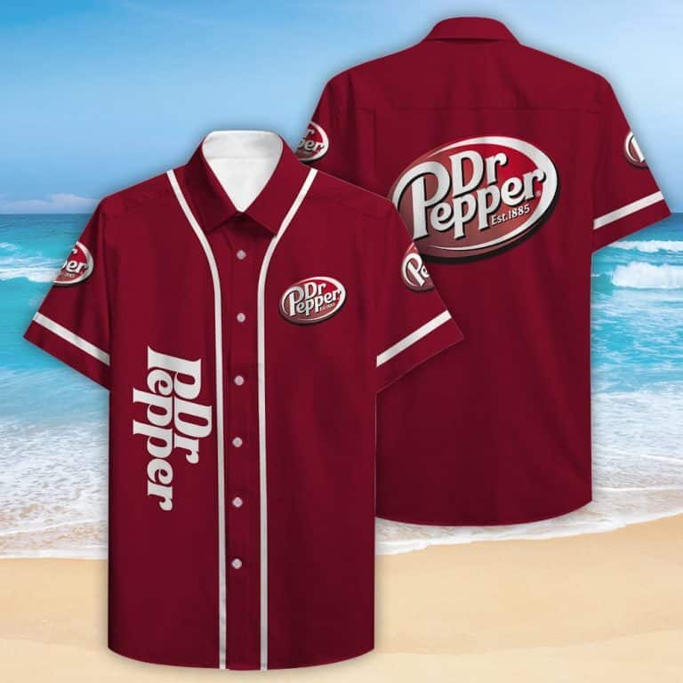 Basic Dr Pepper Hawaiian Shirt Beer Lovers Gift