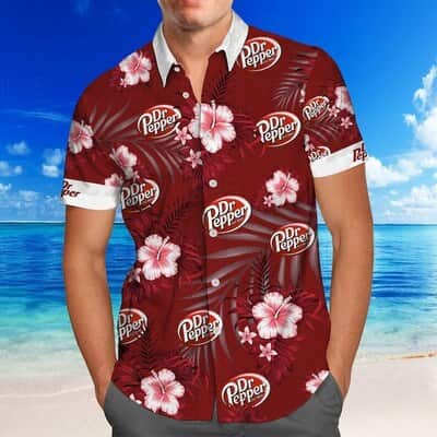 Dr Pepper Hawaiian Shirt Summer Gift For Him And Her Dr Pepper Hawaiian Shirt Summer Gift For Him And Her