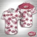 Dr Pepper Beer Hawaiian Shirt Hibiscus Flower Pattern Beach Lovers Gift Dr Pepper Beer Hawaiian Shirt Hibiscus Flower Pattern Beach Lovers Gift