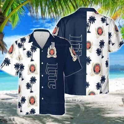 Miller Lite Beer Hawaiian Shirt Beach Trendy Summer Gift Miller Lite Beer Hawaiian Shirt Beach Trendy Summer Gift