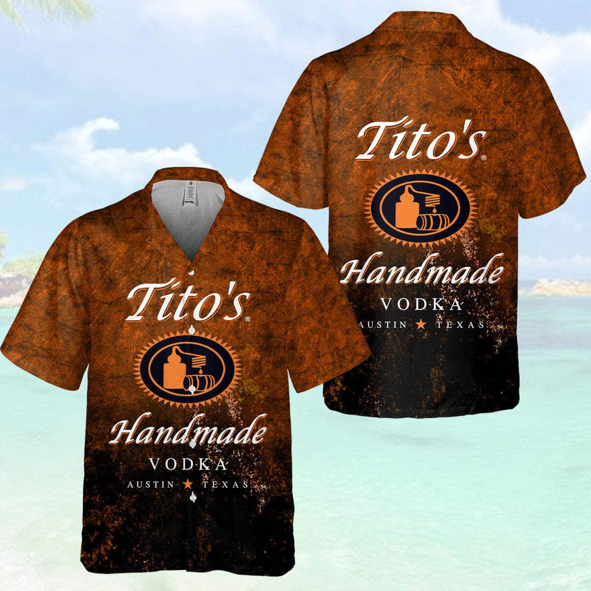 Tito's Handmade Vodka Hawaiian Shirt Gift For Beach Vacation