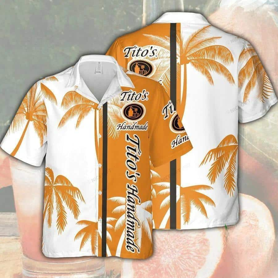 Summer Vibes Tito's Handmade Vodka Hawaiian Shirt