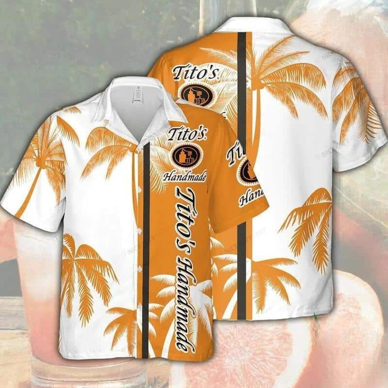 Summer Vibes Tito's Handmade Vodka Hawaiian Shirt Summer Vibes Tito's Handmade Vodka Hawaiian Shirt