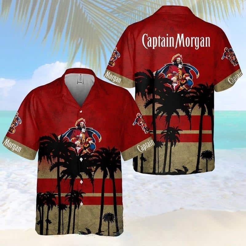 Summer Vibes Captain Morgan Hawaiian Shirt All Over Print Summer Vibes Captain Morgan Hawaiian Shirt All Over Print