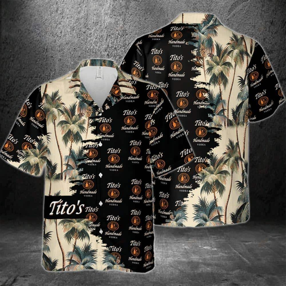 Tito’s Hawaiian Shirt Summer Gift For Vodka Drinkers