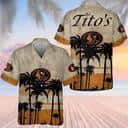 Vintage Tito’s Handmade Vodka Hawaiian Shirt Palm Tree Summer Beach Gift Vintage Tito’s Handmade Vodka Hawaiian Shirt Palm Tree Summer Beach Gift