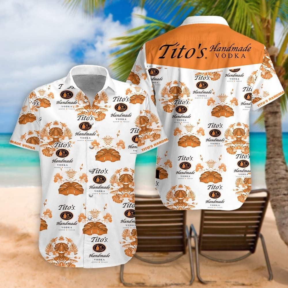 Tito's Handmade Vodka Hawaiian Shirt Practical Beach Gift