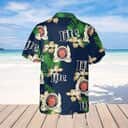 Miller Lite Hawaiian Shirt Hibiscus Flower Pattern A Fine Pilsner Beer Miller Lite Hawaiian Shirt Hibiscus Flower Pattern A Fine Pilsner Beer