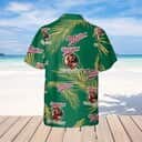 Miller High Life Hawaiian Shirt Palm Leaves Pattern Gift For Beer Drinkers Miller High Life Hawaiian Shirt Palm Leaves Pattern Gift For Beer Drinkers