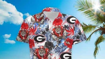 Get ready for summer with 34 Best UGA Hawaiian shirts!