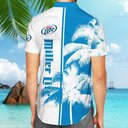 Miller Lite Hawaiian Shirt Summer Father's Day Beer Gift Miller Lite Hawaiian Shirt Summer Father's Day Beer Gift