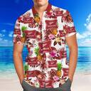 Miller High Life Hawaiian Shirt Tropical Pattern Summer Beach Gift Miller High Life Hawaiian Shirt Tropical Pattern Summer Beach Gift
