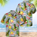 Busch Light Beer Hawaiian Shirt Pineapple Pattern Trendy Summer Gift Busch Light Beer Hawaiian Shirt Pineapple Pattern Trendy Summer Gift