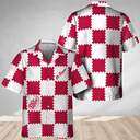 Trendy Gingham Dr Pepper Hawaiian Shirt Gift For Beer Drinkers Trendy Gingham Dr Pepper Hawaiian Shirt Gift For Beer Drinkers