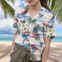 Cool Stitch Hawaiian Shirt Beach Pattern Practical Beach Gift
