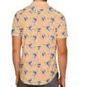 Tropical Flower Pattern And Disney Stitch Hawaiian Shirt Summer Beach Gift
