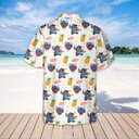 Disney Stitch Hawaiian Shirt Pineapple Pattern Summer Gift For Beach Trip